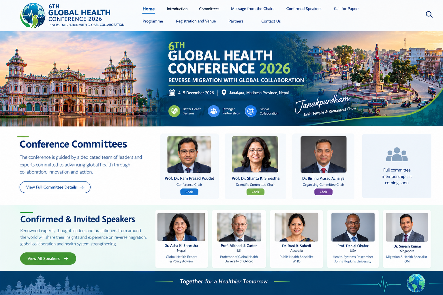 Janakpurdham Janki Temple and Ramanand Chow, Janakpur
